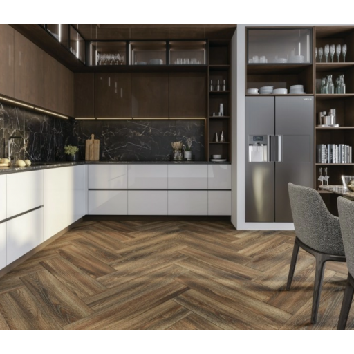 Керамогранит Cersanit Wood Concept Prime 15993 21,8*89,8 темно-коричневый